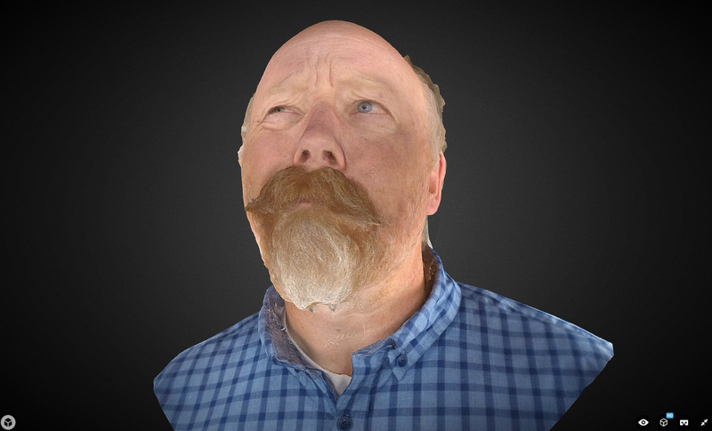 Illustration for article titled A Crazy Rig of 53 GoPro Cameras Filmed a '4D' Video of This Dude's Head